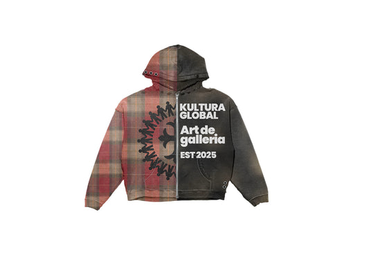 kultura art de galleria zip up